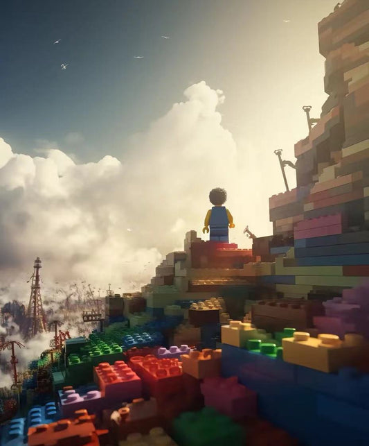The development of the toy building block industry has improved our interest in life and the level of education